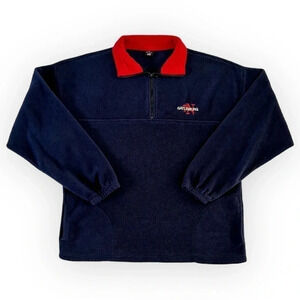 𝅺vintage Gatlinburg Tennessee Fleece Quarter-Zip Pullover